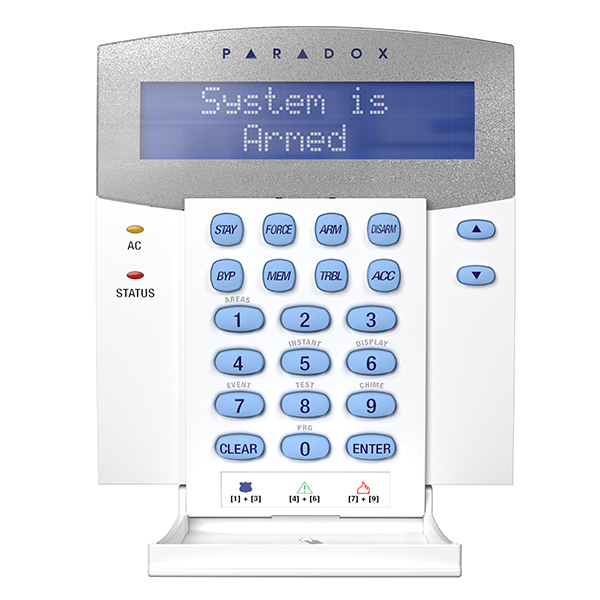 Paradox K641LX – LCD Šifratori