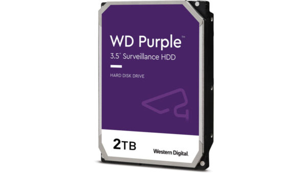WesternDigital WD Purple 2TB HDD – HDD 3.5inch