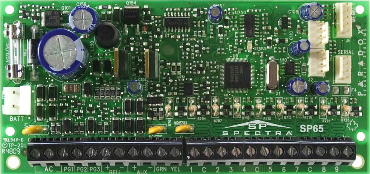 Paradox SP65/PCB – Žično-bežični konvencionalni paneli