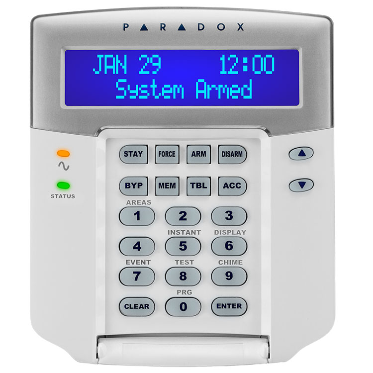 Paradox K641+ – LCD Šifratori