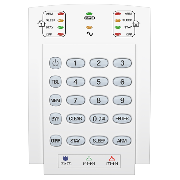 Paradox K10V – LED Šifratori