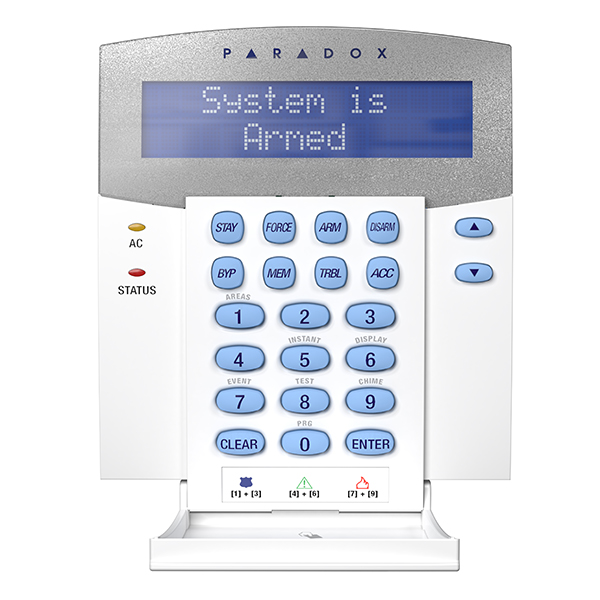 Paradox K641R – LCD Šifratori