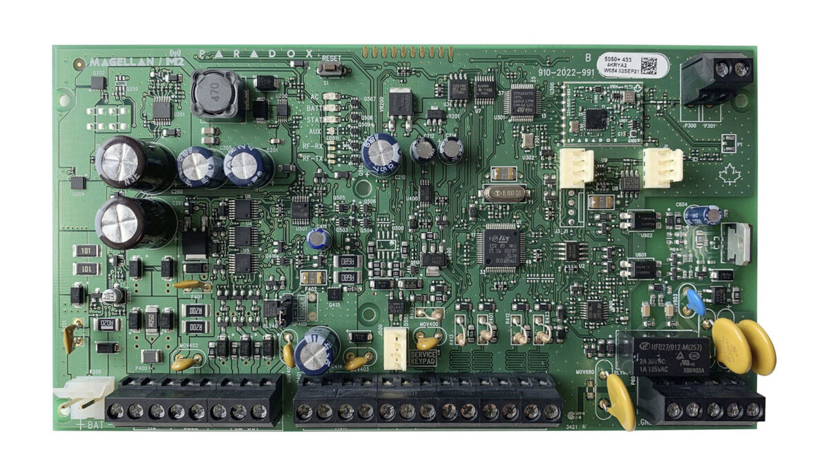 Paradox MG-5050+/PCB – Žično-bežični konvencionalni paneli
