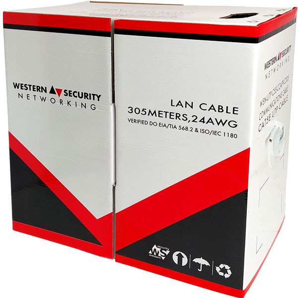 WS Networking WSN-UTP C6-BCPVC305 – Mrežni instalacioni kablovi