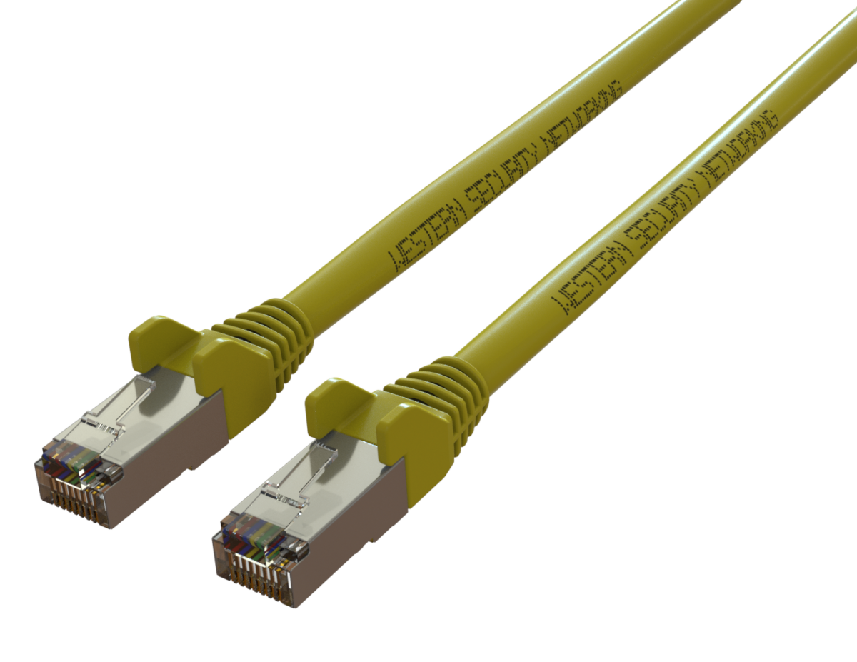 WSN-P SFTP C6A 0.5m Yellow