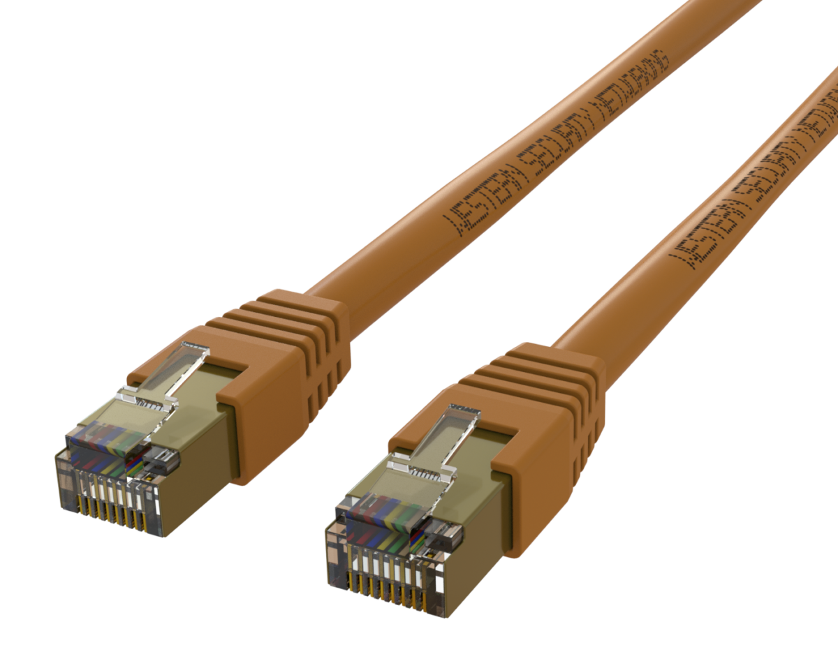 WSN-P SFTP C8 0.5m Orange