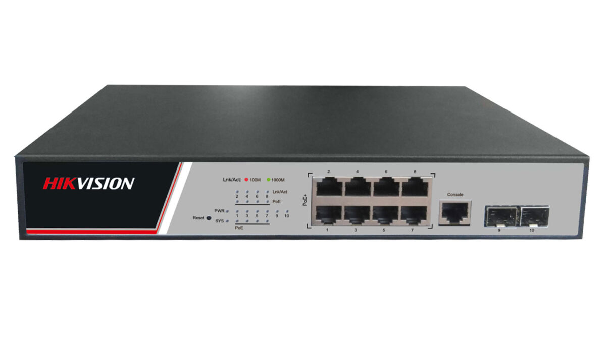 Hikvision DS-3E2510P – Upravljivi PoE svičevi