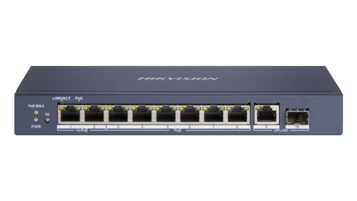 Hikvision DS-3E0510HP-E – Standardni PoE svičevi