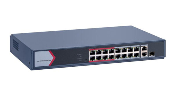 DS-3E1318P-EI/M Hikvision DS-3E1318P-EI/M – Web-Smart PoE svičevi