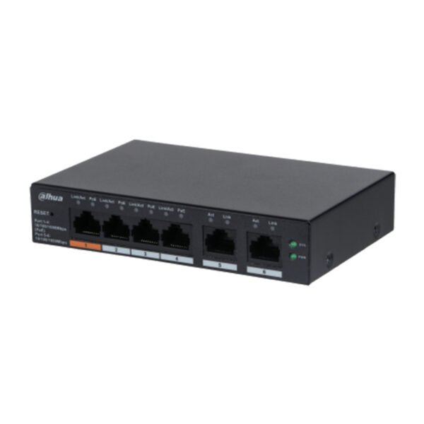 CS4006-4GT-60 Dahua CS4006-4GT-60 – Upravljivi PoE svičevi