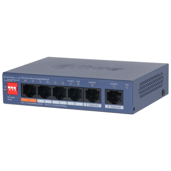 CS4006-4ET2GT-60 Dahua CS4006-4ET2GT-60 – Upravljivi PoE svičevi
