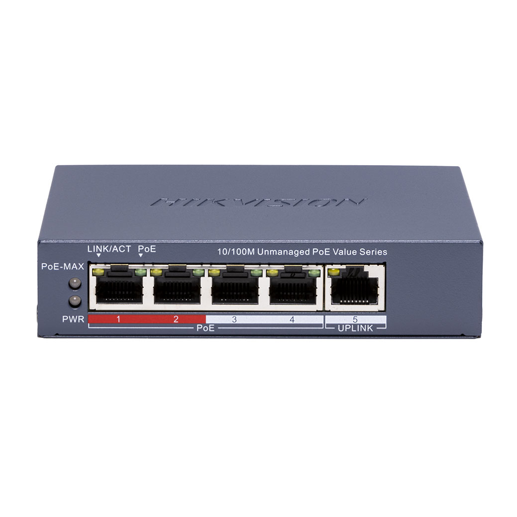 Hikvision DS-3E0105P-E/M(C) – Standardni PoE svičevi