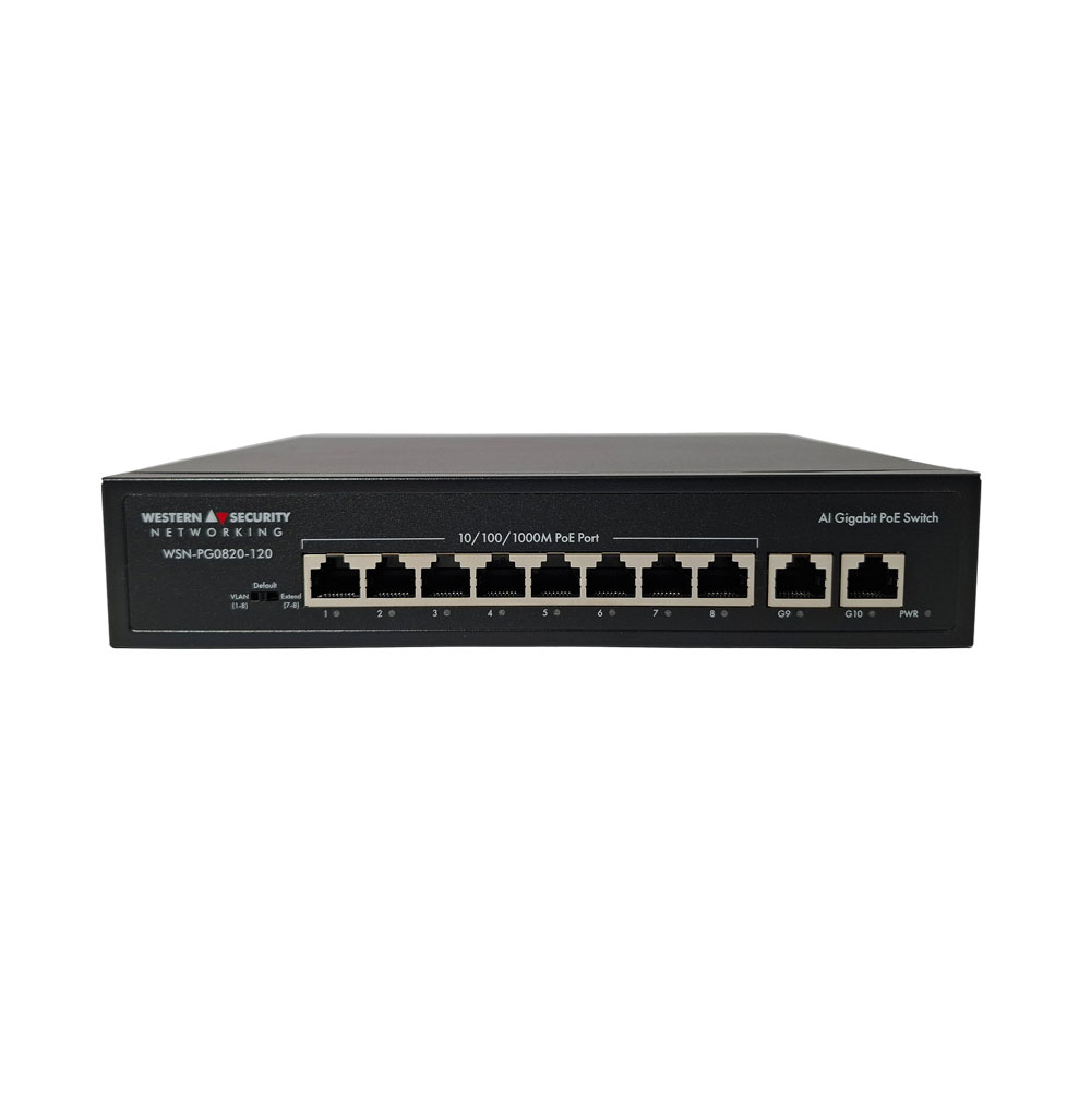 WS Networking WSN-PG0820-120 – Standardni PoE svičevi